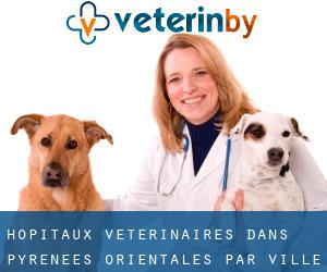 hôpitaux vétérinaires dans Pyrénées-Orientales par ville importante - page 1