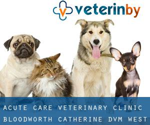 Acute Care Veterinary Clinic: Bloodworth Catherine DVM (West Hampton)