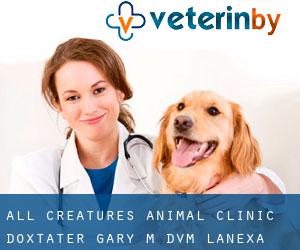 All Creatures Animal Clinic: Doxtater Gary M DVM (Lanexa)