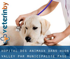 Hôpital des animaux dans Huon Valley par municipalité - page 1