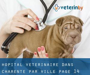 Hôpital vétérinaire dans Charente par ville - page 14