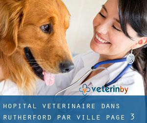 Hôpital vétérinaire dans Rutherford par ville - page 3
