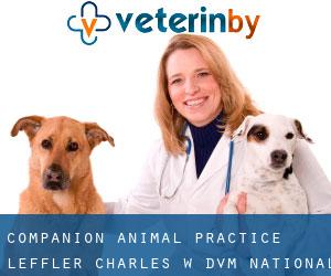 Companion Animal Practice: Leffler Charles W DVM (National Gardens)