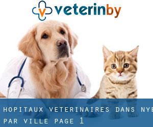 hôpitaux vétérinaires dans Nye par ville - page 1