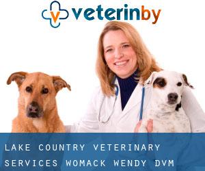 Lake Country Veterinary Services: Womack Wendy DVM (Albany)