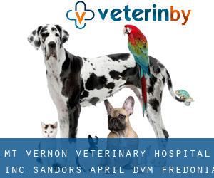 Mt Vernon Veterinary Hospital Inc: Sandors April DVM (Fredonia)