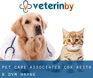 Pet Care Associates: Cox Keith B DVM (Wayne)